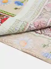 Лесной зеленый полотенце кухонное, вафельное 1 шт, 40х75 см, 100% хлопок