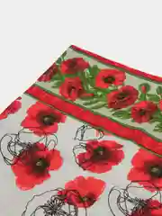 Бордовый полотенце кухонное, вафельное 1 шт, 40х75 см, 100% хлопок