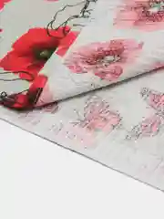 Бордовый полотенце кухонное, вафельное 1 шт, 40х75 см, 100% хлопок