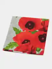 Багровый полотенце кухонное, вафельное 1 шт, 40х75 см, 100% хлопок
