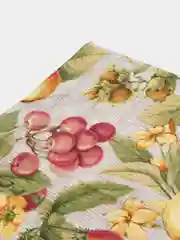 Оливковый полотенце кухонное, вафельное 1 шт, 40х75 см, 100% хлопок