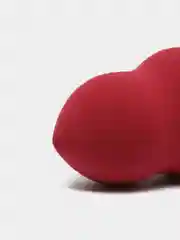 Бордовый спонж губка для макияжа
