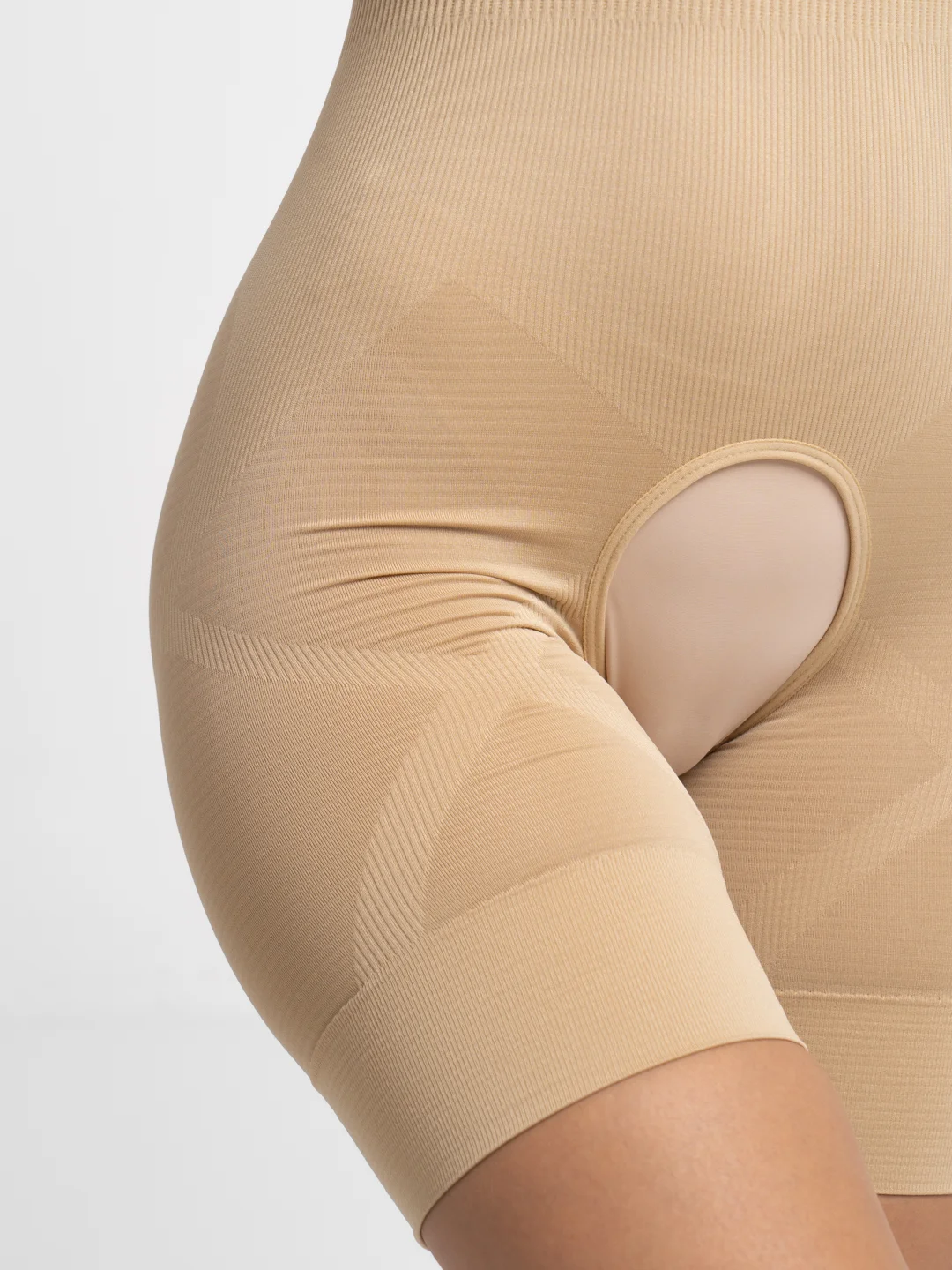 Бежевый утягивающее белье Комбидресс 3 Slim Shapewear
