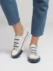 Бежевый кеды женские