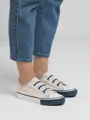 Бежевый кеды женские