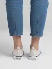 Бежевый кеды женские