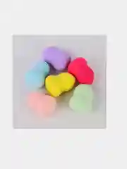 Бордовый спонж губка для макияжа