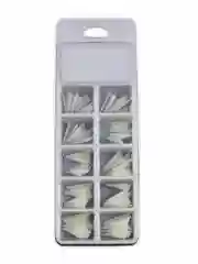 Белый типсы для наращивания ногтей