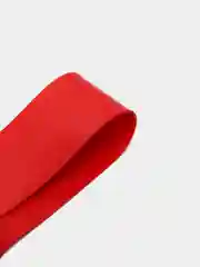 Красный фитнес резинка