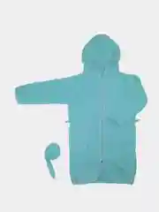 Бирюзовый халат махровый детский