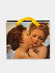 Пакет Love, ламинированный, горизонтальный, 27 х 23 х 11,5 см