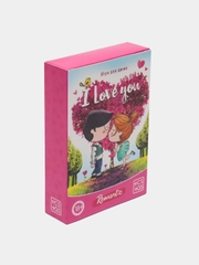 Игра для двоих I love you: 50 карт, 2 конверта, шкала удивления