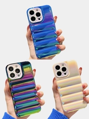 Чехол пуховик для iPhone 11 / 12 ProMax / 13 Pro Max на айфон про макс