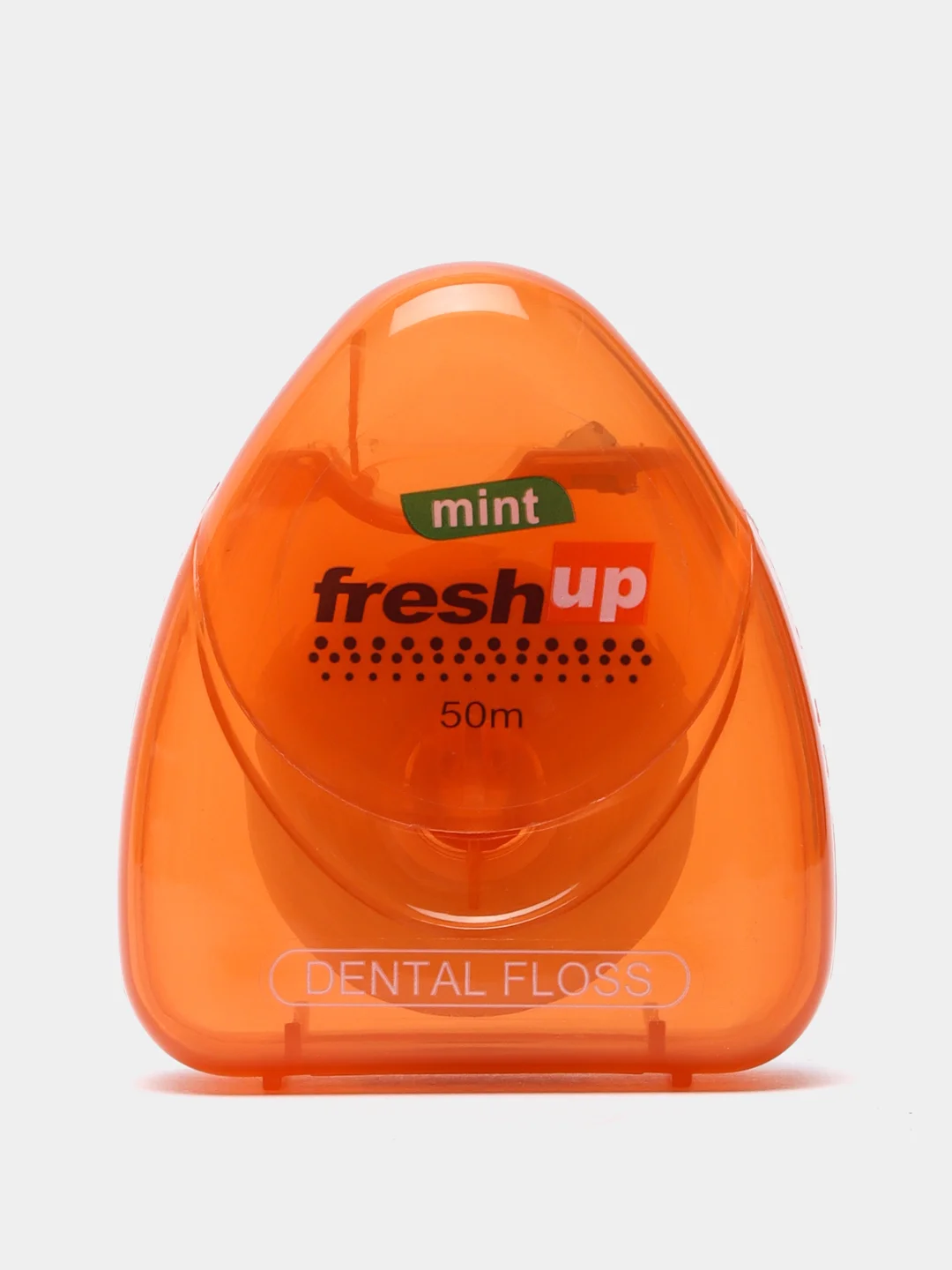 Оранжевый зубная нить Fresh Up мятная 50 м / Флоссер
