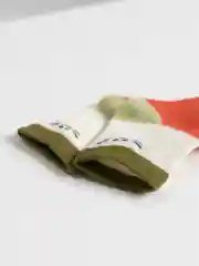 Молочный носочки хлопковые, 0-5 месяцев