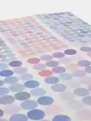 Фиолетовый стикеры для ежедневника, 6 штук