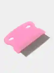 Розовый расчёска для шерсти, малая