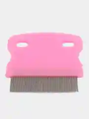 Розовый расчёска для шерсти, малая