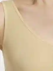 Бежевый топ женский