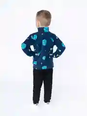 Желтый детский джемпер, флисовая толстовка