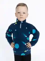 Желтый детский джемпер, флисовая толстовка