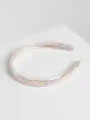 Прозрачный детский ободок для волос, блестящий, 1 штука