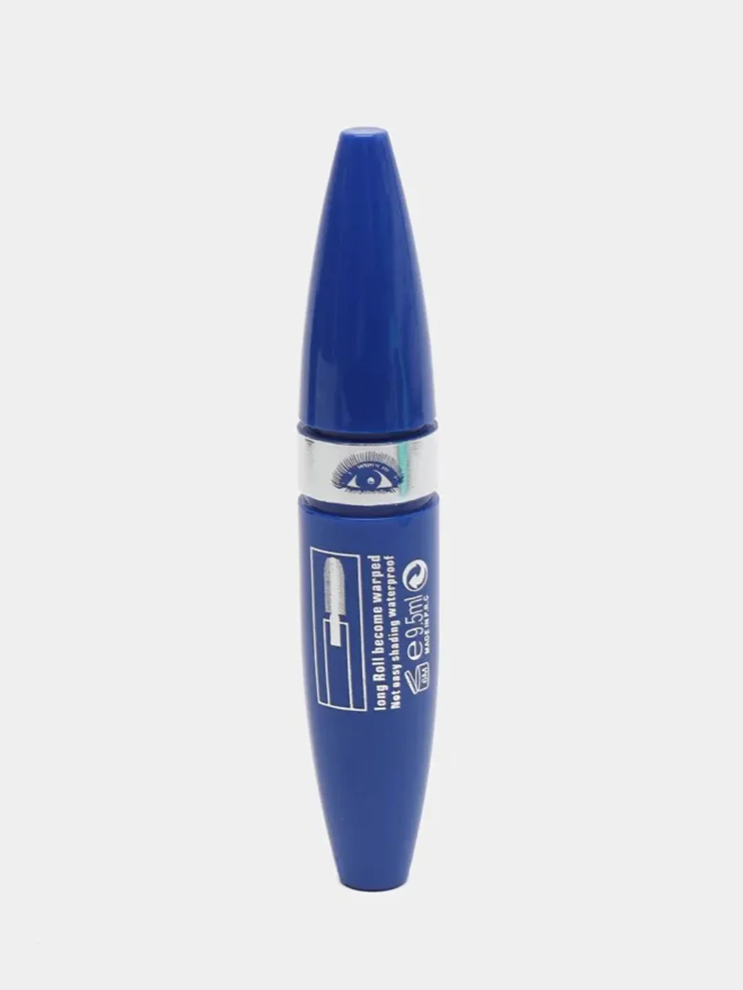 Тушь для ресниц синяя Millione Pauline 3D Eyes, удлиняющая, силиконовая щеточка для объема