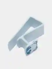 Голубой крючок надверный 7,5x2,5x4,5 см, 2 штуки