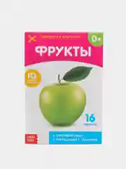 Вишнёвый обучающая книжка-карточка по методике Г. Домана