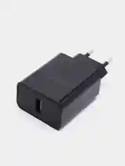 Черный сетевое зарядное устройство MRM MR30C QC3.0, 5 V / 3.1 A, USB, с кабелем lightning, 1.0 мм