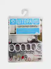 Штора для ванной комнаты Доляна "Коты", EVA, 180х180 см