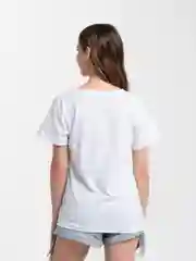 Белый женская футболка
