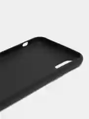 Черный чехол с надписями силиконовый матовый для iPhone 6 6s 7 8 SE 11 12 13 14 pro X Xs XR айфон
