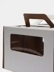Коробка для торта с ручками, 300 х 300 х 200 мм