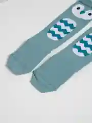 Бирюзовый детские колготки Conte-kids