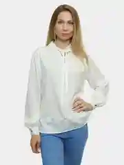 Бежевый меланж блузка женская, праздничная