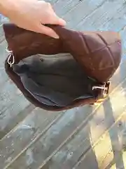Бежевый сумка женская, стеганая