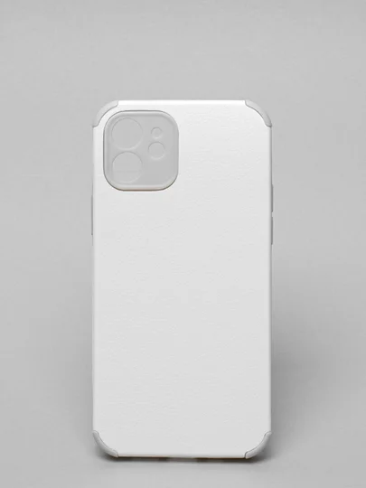 Белый чехол на iPhone 13 /12/ 11 Pro Max Mini/ XS/ X/ XR/ 7/ 8/+