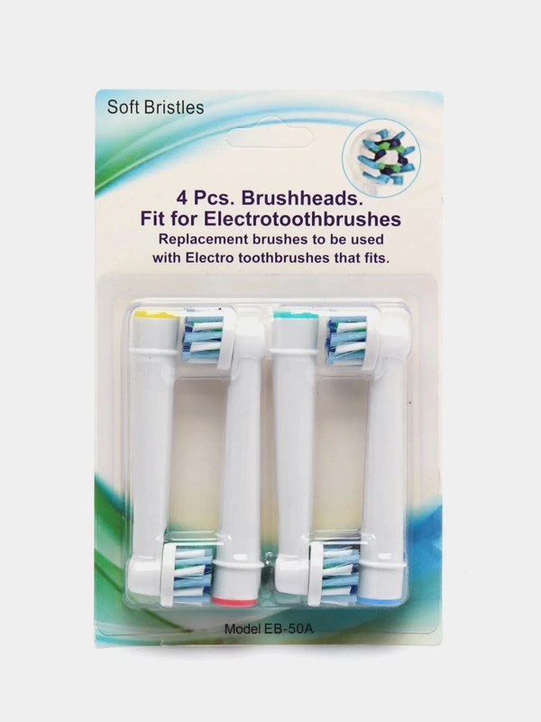 Насадки для электрической зубной щетки Oral-B Braun (Орал би) 4шт ...