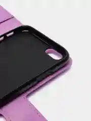 Лавандовый чехол-книжка iPhone 11, XR, SE 2020, 6, 6s, 7, 8, Plus, Pro, XS, X, Max с застежкой