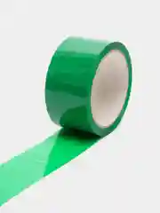 Зеленый скотч упаковочный, цветной, широкий, 66 м