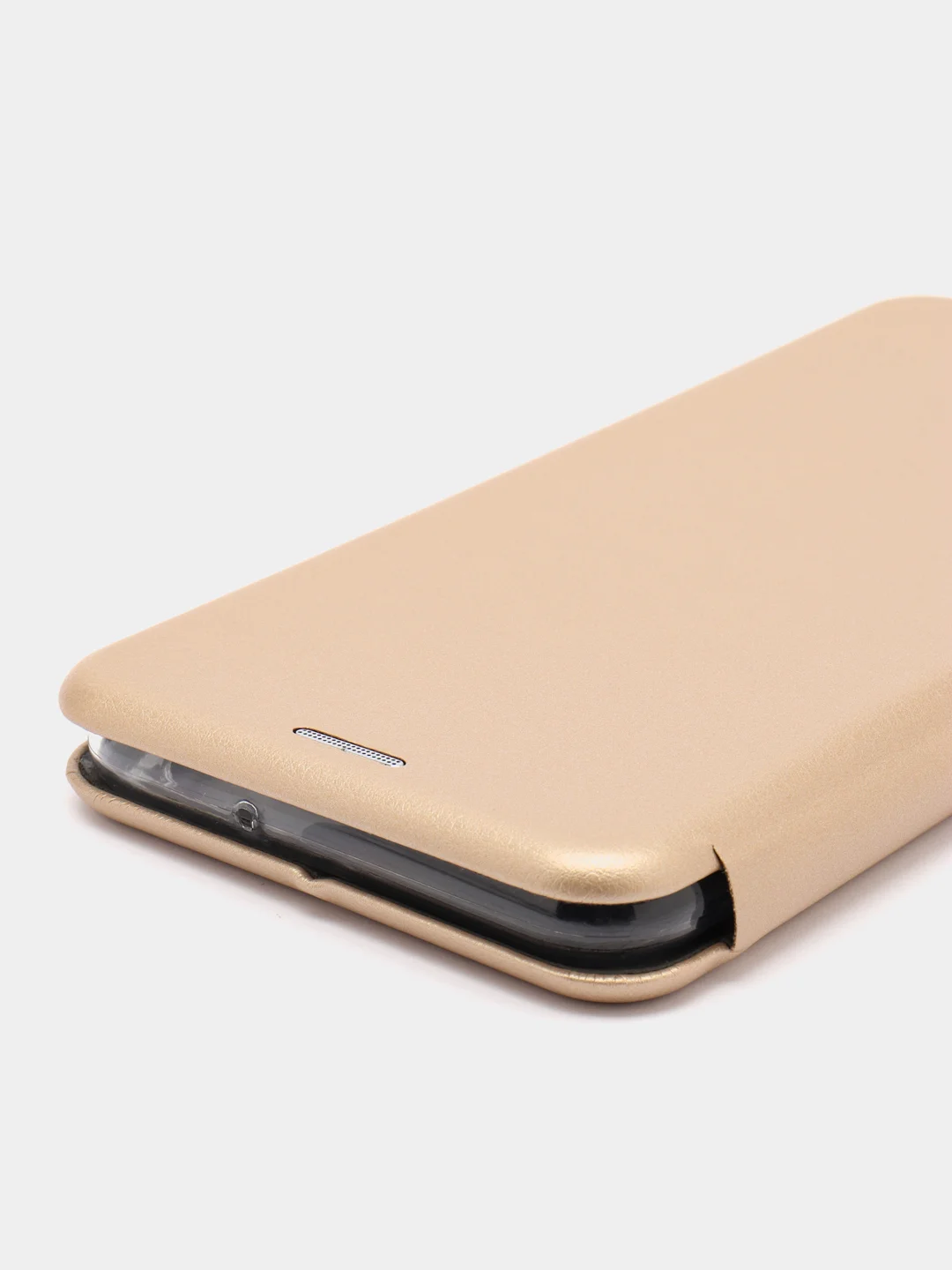 Золотой чехол-книжка для Samsung Galaxy A03
