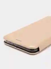Золотой чехол-книжка для Samsung Galaxy A03