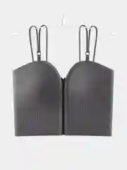 Серый топ
