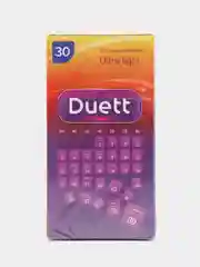 Презервативы DUETT ультратонкие, 30 штук