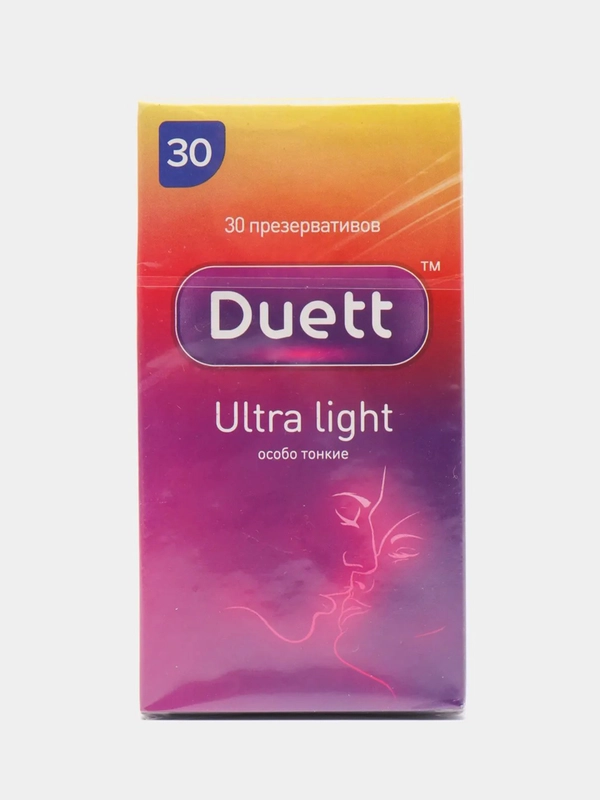 Презервативы DUETT ультратонкие, 30 штук