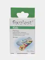 Пластырь Fixplast Kids с детским рисунком 19*55 мм 20 штук