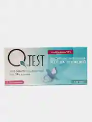 Тест на овуляцию Qtest/ В упаковке 5 тест-полосок