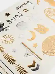 Индиго временные татуировки, 14*21