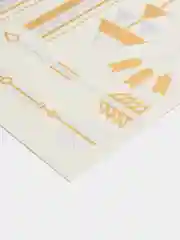 Голубой временные татуировки, 14*21
